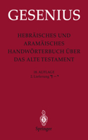 Hebräisches Und Aramäisches Handwörterbuch Über Das Alte Testament: 2.Lieferung &#1497; - &#1491;