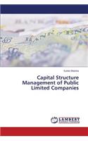 Capital Structure Management of Public Limited Companies