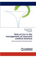 Role of cisc in the management of recurrent urethral stricture