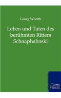 Leben und Taten des berühmten Ritters Schnapphahnski