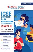 Oswaal ICSE Question Bank Class 10 Economics Hardcover Book (For 2024 Board Exams)