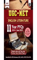 PW UGC-NET English Literature PYQ 11 Years (2014-25) Latest June 2025 Paper Covered (Paperback, PW)