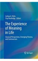 Experience of Meaning in Life