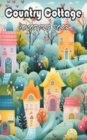 Country Cottage Coloring Book For Adults