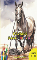 Cavalos Para Colorir