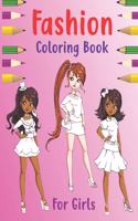 Fashion Coloring Book For Girls