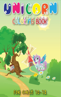 Unicorn Coloring Book for Girls 10-12: The Best Incredible Unicorn Coloring Book With Beautiful and Highly Detailed Images(unicorn gifts for girls)