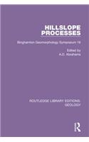 Hillslope Processes