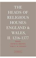 Heads of Religious Houses