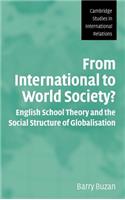 From International to World Society?