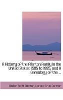 A History of the Allerton Family in the United States
