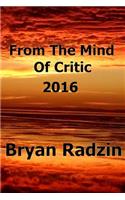 From The Mind Of Critic