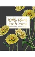 Weekly Planner 2019 - 2020 12-Month Academic, July 2019 - June 2020