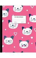 Dot Grid Notebook: Dotted Bullet Journal - Large 8.5 x 11 with 100 Pages White Paper for School Supplies, Office and Home Use - Design Code A4 117