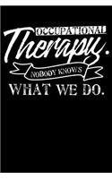 Occupational Therapy. Nobody Knows What We Do.