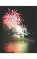 Fireworks Over Lake Tahoe Notebook
