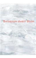 Bathroom Guest Book
