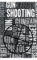 Shooting Journal: Cool Blank Lined Shooting Lovers Notebook for Shooter and Coach