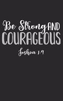 Be Strong and Courageous Joshua 1