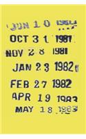 Librarian Library Due Date Card Notebook/Journal 4