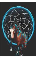 My Dream Catcher Horse Diary: Horse Notebook size 6x9