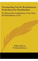 Verzameling Van De Bruykbaarste Nederduytsche Rymklanken