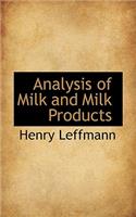 Analysis of Milk and Milk Products