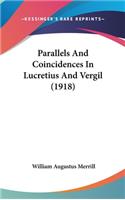 Parallels And Coincidences In Lucretius And Vergil (1918)