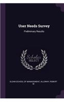 User Needs Survey
