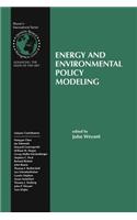 Energy and Environmental Policy Modeling
