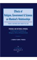 Effects of Religion, Government & Science on Mankind