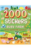 2000 Stickers Busy Farm: 36 Fun and Friendly Activities!