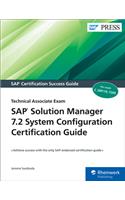 SAP Solution Manager 7.2 System Configuration Certification Guide