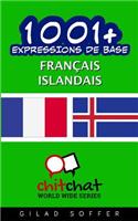 1001+ Expressions de Base Francais - Islandais