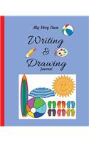 My Very Own Writing & Drawing Journal for Kids (8x10) Book 10
