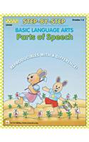 Step-by-Step Basic Language Arts: Usage and Parts of Speech Grades 1-2(Step-By-Step)