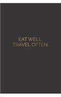 Eat Well Travel Often.