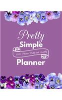 Pretty Simple 2020 Planner weekly and monthly