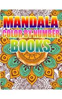 Mandala Color by Number Books: Kids and Adults