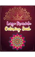 Large Mandala Coloring Book