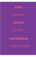 A Day Without Coffee