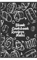 Blank Cookbook Recipes & Notes: Best women Food Cooking Design Blank Recipe Journal, Recipe journal hardcover to Write In Favorite Recipes and Notes