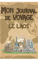 Mon Journal de Voyage le Laos: 6x9 Carnet de voyage I Journal de voyage avec instructions, Checklists et Bucketlists, cadeau parfait pour votre séjour au Laos et pour chaque voyag