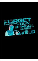 Forget everything learn to weld: 6x9 WELDING - dotgrid - dot grid paper - notebook - notes