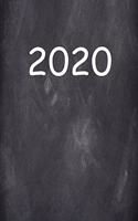 2020 Weekly Planner 2020 Chalkboard Style 134 Pages: 2020 Planners Calendars Organizers Datebooks Appointment Books Agendas
