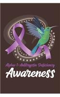 Alpha-1-Antitrypsin Deficiency Awareness: College Ruled Alpha-1-Antitrypsin Deficiency Awareness Journal, Diary, Notebook 6 x 9 inches with 100 Pages