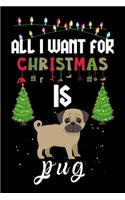 All I Want For Christmas Is Pug