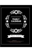 Yearly Calendar: Christian Planner 2019 - Daily, Weekly & Monthly Planner, Diary, Calendar & Bible Journal - Personal & Church Life Organizer, Keep Sermon & Bible St