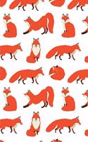Fox Notebook Dot Grid: Wildlife Animal Bullets Notebook Dotted Paper Sheet Journal Book Doodling Drawing Sketching Journaling Women Girl Men Boy Teen Writing Diary School (1 Fox Notebook Dot Grid)