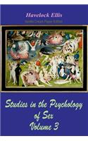 Studies in the Psychology of Sex Volume 3